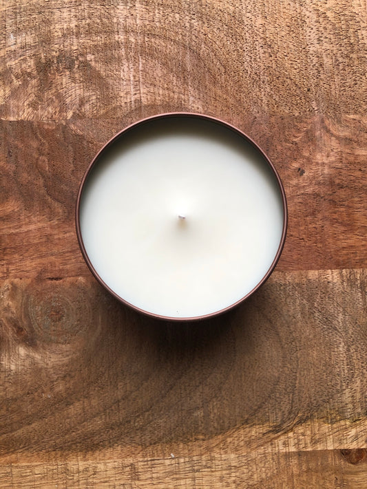 SouLuxe Bronze 6oz. Tin Travel Candle