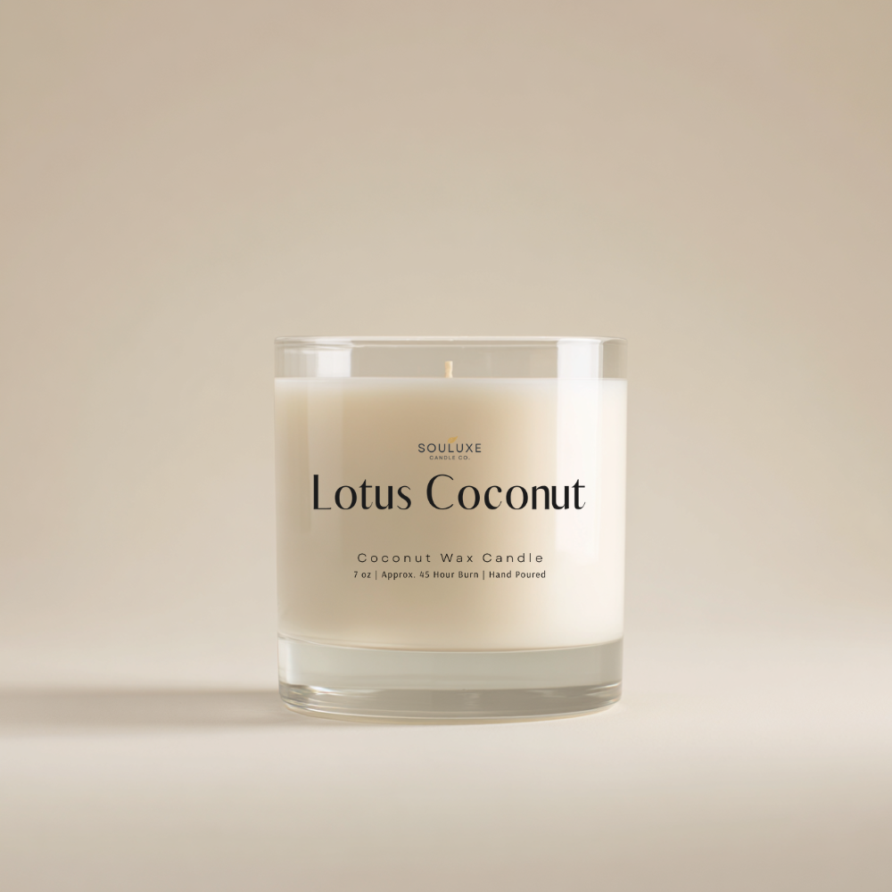 Lotus Coconut 7oz. Candle