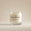 Warm Mahogany 7oz Candle