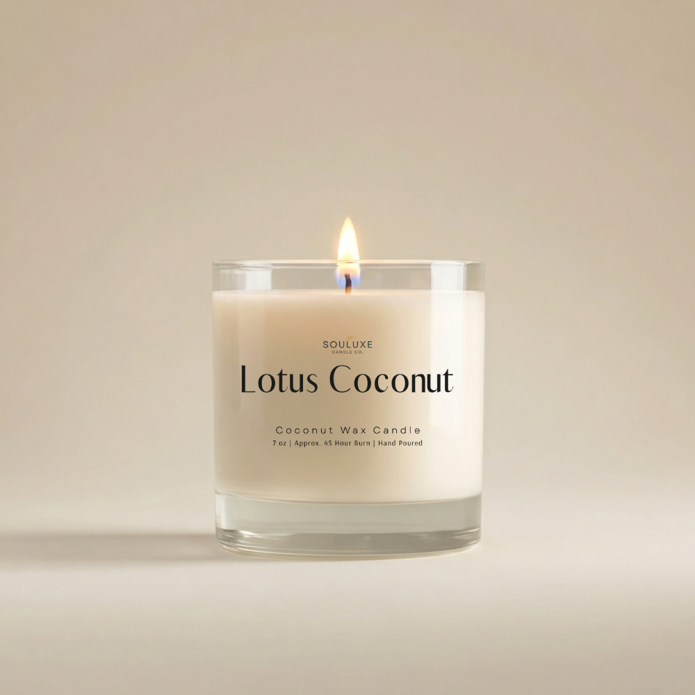 Lotus Coconut 7oz. Candle