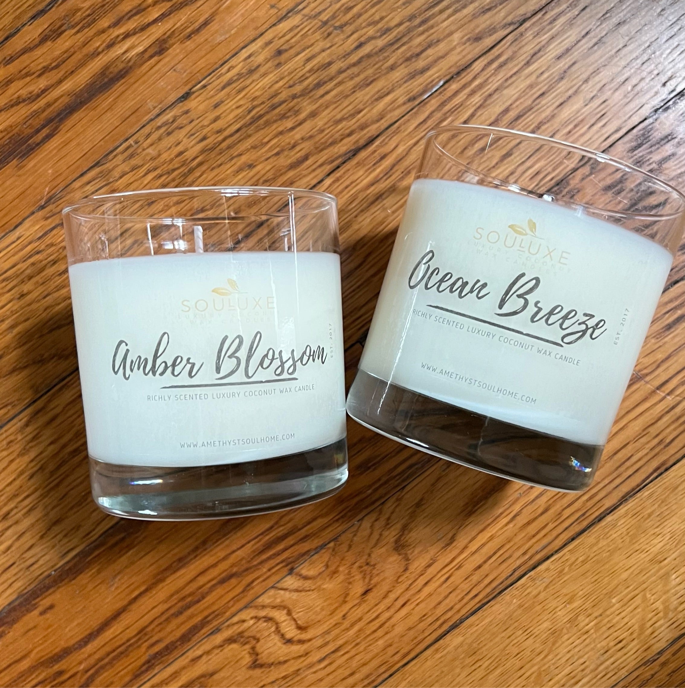 SouLuxe Amber Blossom 7oz. Candle