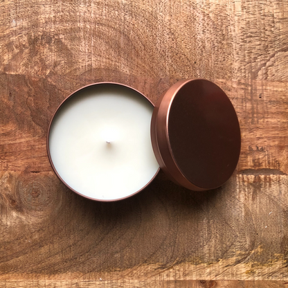 SouLuxe Bronze 6oz. Tin Travel Candle