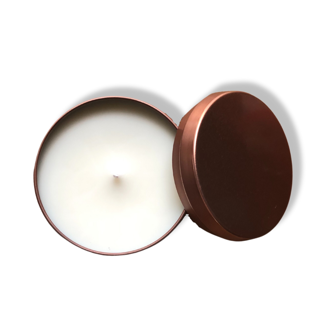 SouLuxe Bronze 6oz. Tin Travel Candle