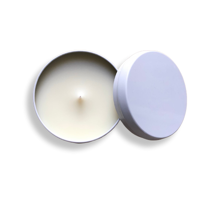 SouLuxe White Tin 6oz. Travel Candle