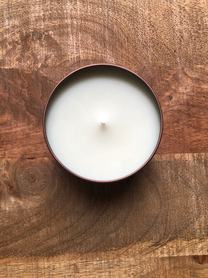 SouLuxe Bronze 6oz. Tin Travel Candle