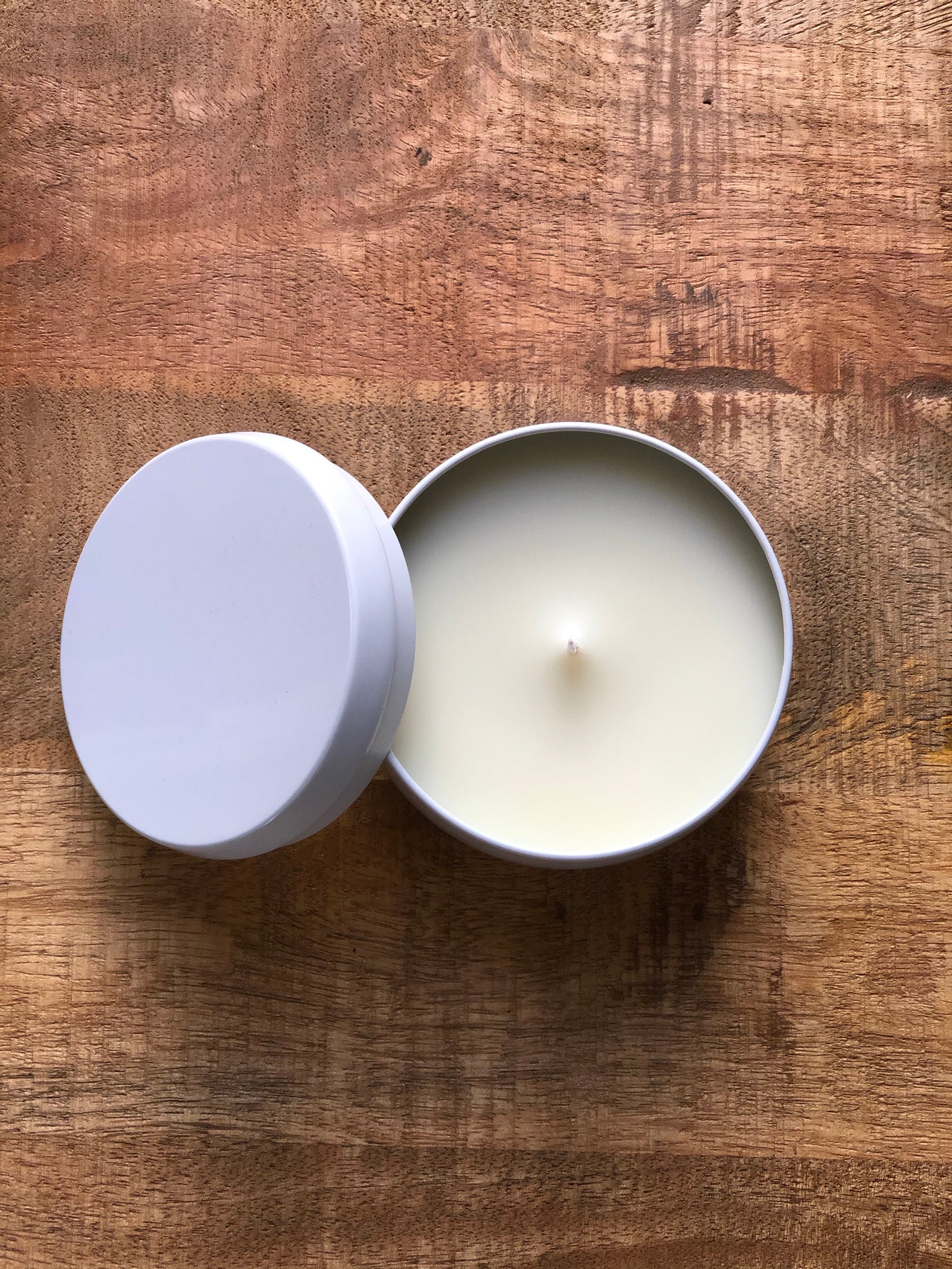 SouLuxe White Tin 6oz. Travel Candle