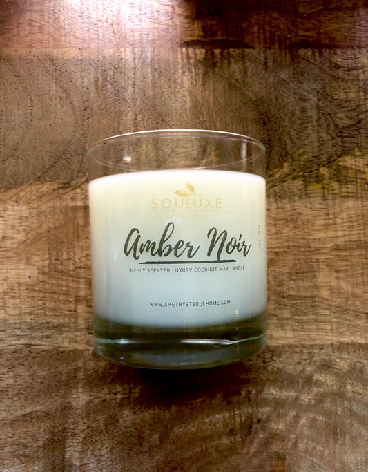 SouLuxe Amber Noir 7oz Candle
